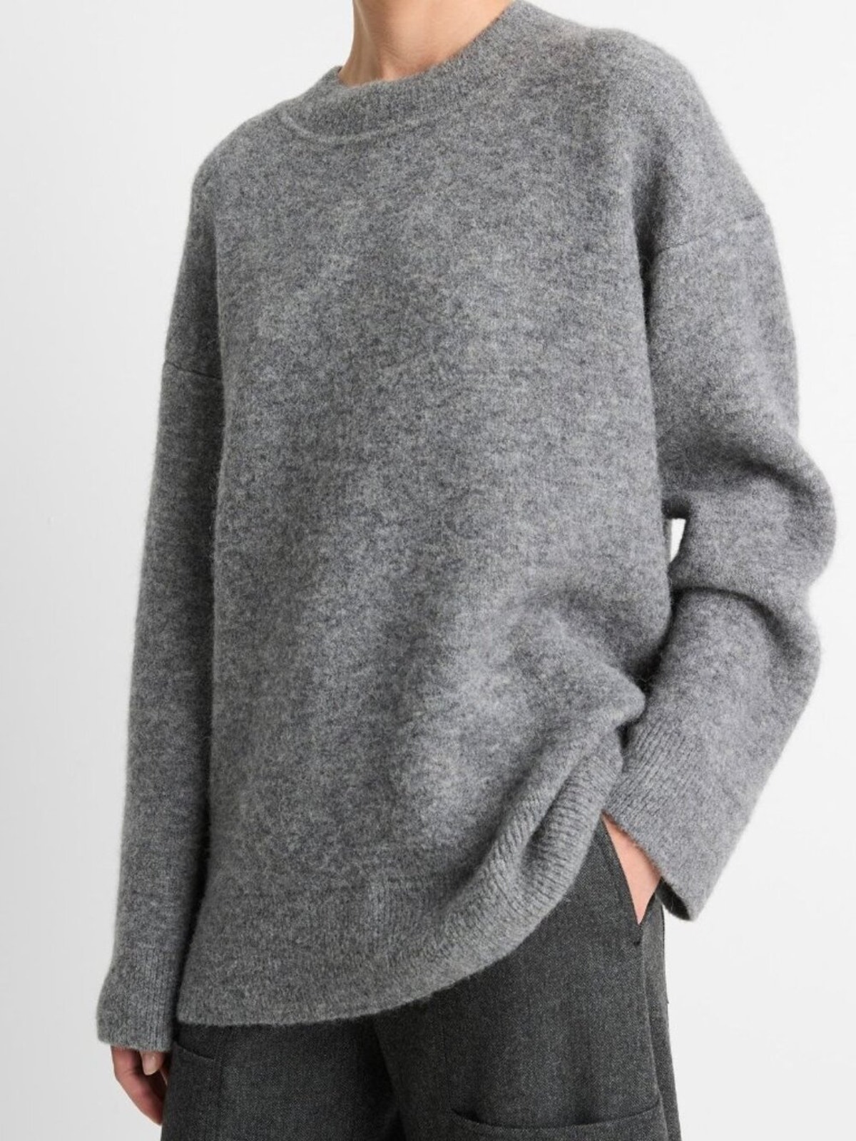 Vince | Textured Soft Sculpt Oversize Tunic Sweater, Small - Nwt